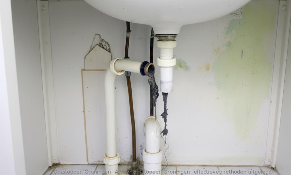 Afvoer ontstoppen Groningen: effectieve methoden uitgelegd