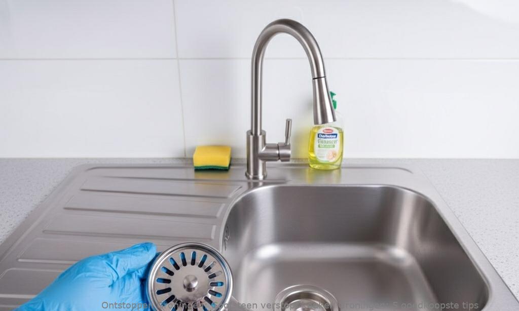 Gootsteen verstopt keuken Groningen: 5 goedkoopste tips