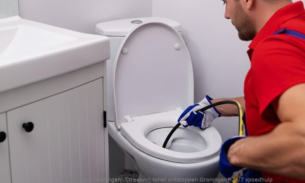 Stressvrij toilet ontstoppen Groningen: 24/7 spoedhulp